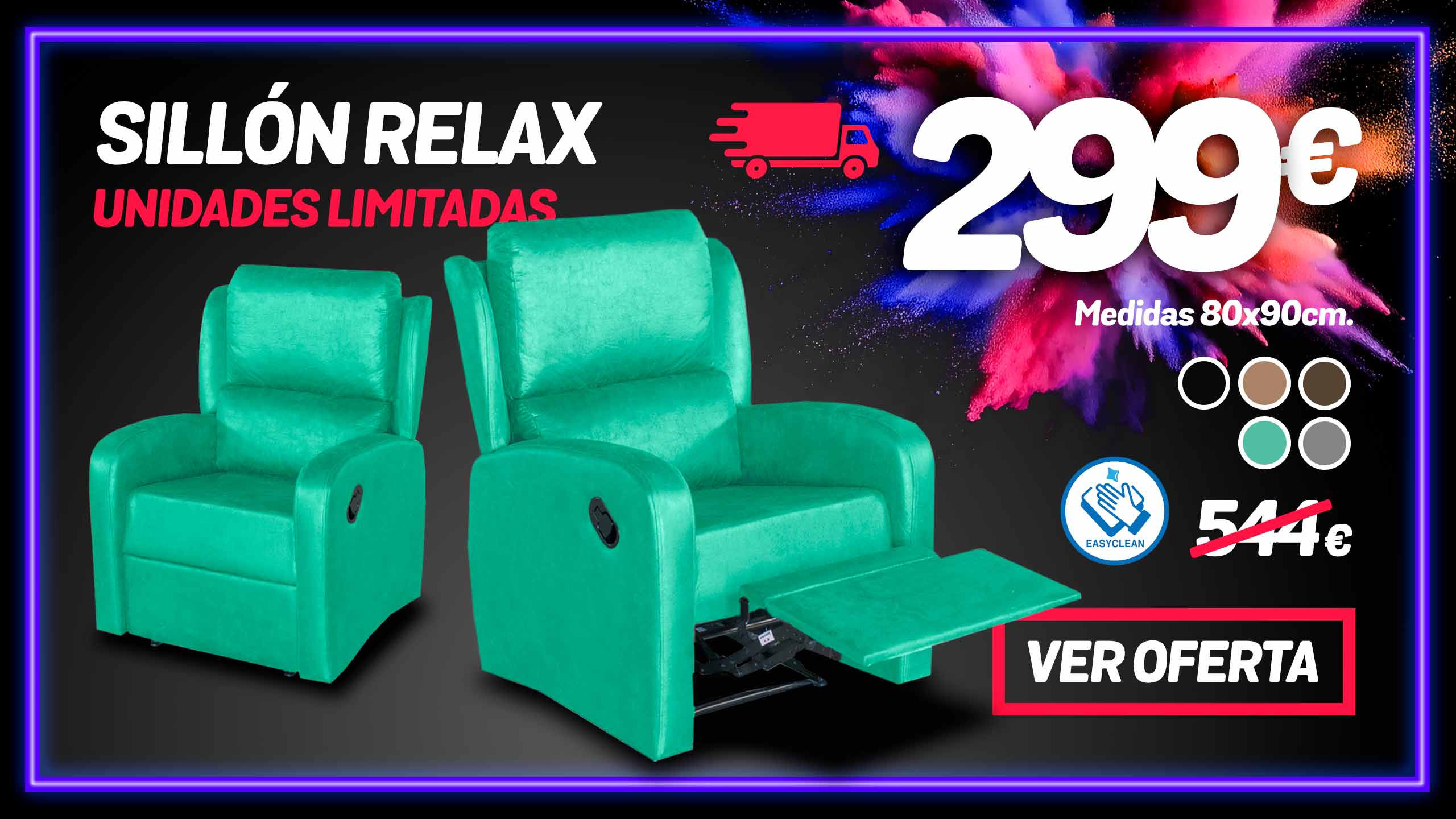 sillon relax manual barato online